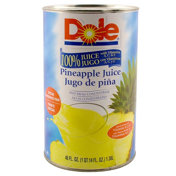 12/46 Dole Pineapple Juice