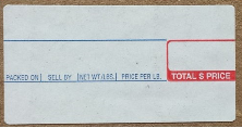 [#1] Casio 8000 Non-UPC Label (12/1000) TC103