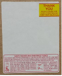 [#11] Toledo 315 3.3&quot; Safe Handling Labels (5/2700)