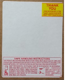[#12] Toledo 325 3.3&quot; Safe Handling Labels (30/375)