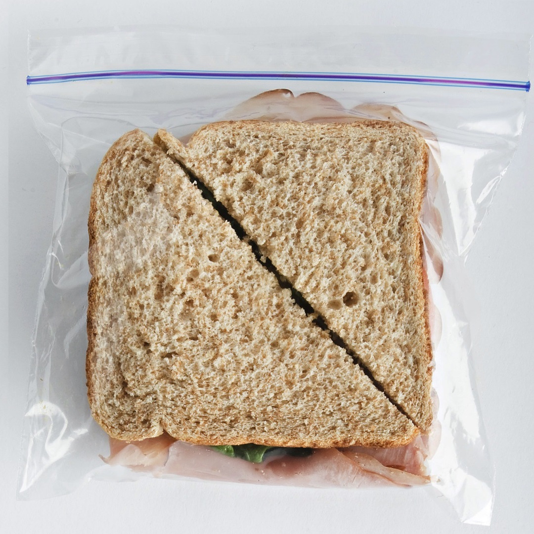 Ziploc Sandwich (S) Bag (500)  Green