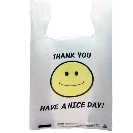 #20 White T-Sack &#39;Have A Nice Day&#39; (1500) [#THW3] 