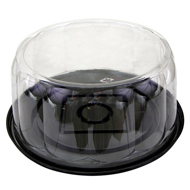 CB13B575RY 5.75 Rosedome 
With Black Base
for 10-12&quot; Cake - Combo Pack 
(45) CKC13575CL