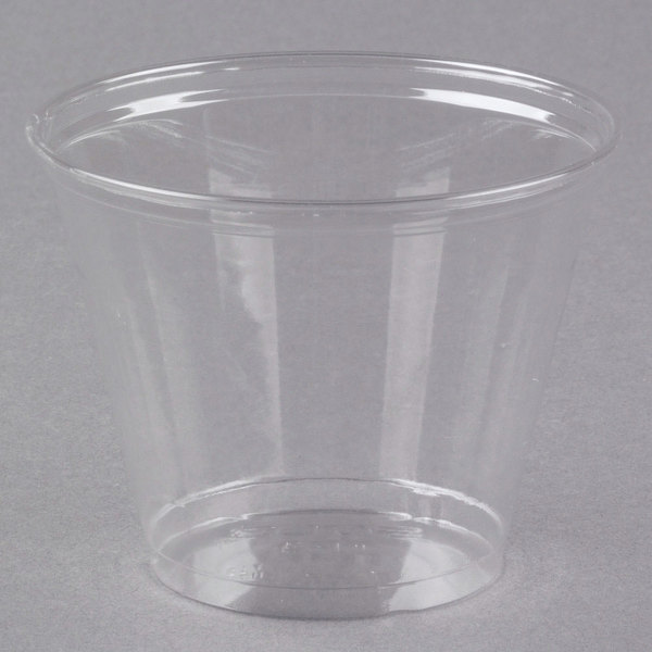 [CHC099250H] Fineline 9oz 
Squat 
Clear Cup (1M) 92mm [TP9R] 
310992