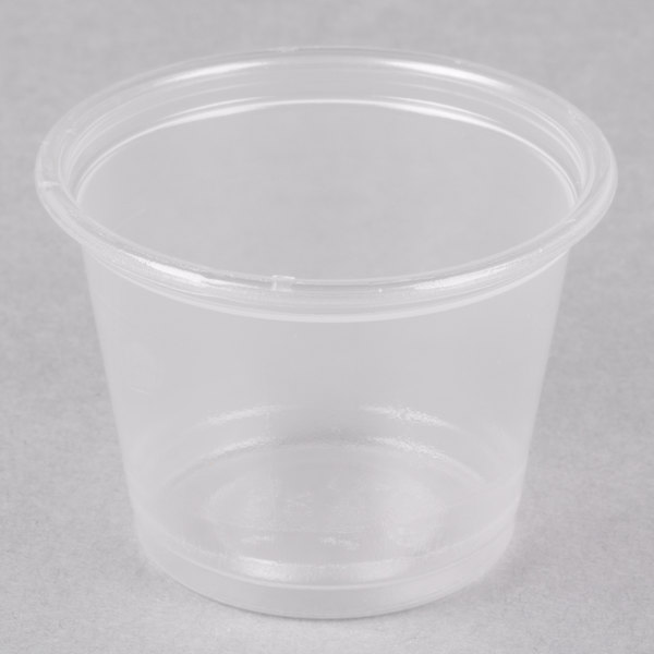 [075PC] Dart Plastic Souffle Cup - 100PC (125) [20=cs]