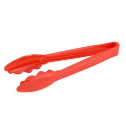 (1) Winco 6&quot; Red Tong (PUT6R)