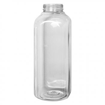 16oz Clear Pet Square Bottle (200) #11080-13577
