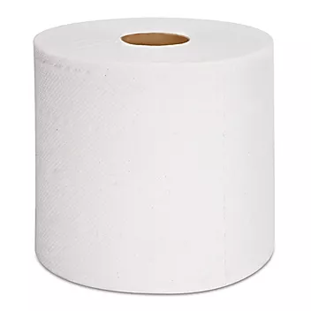 [T8000] 8 &quot; White Hardwound  Roll Towel 6cs Nova800W